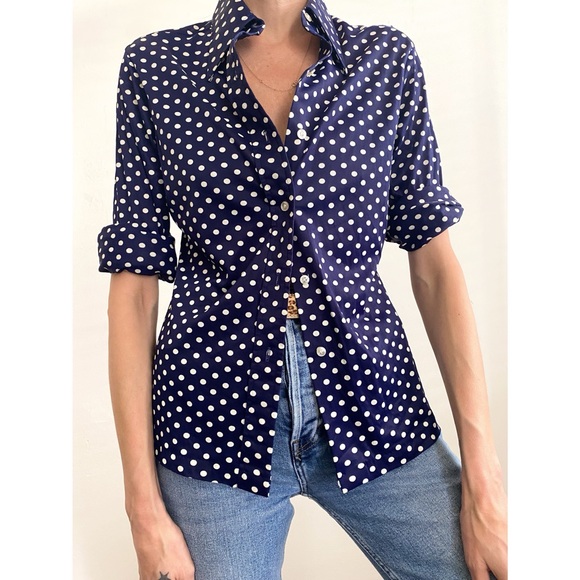 Vintage Tops - Vintage Elle's Bell's Dagger Blouse. Medium/Large- Last chance donating on 7/15